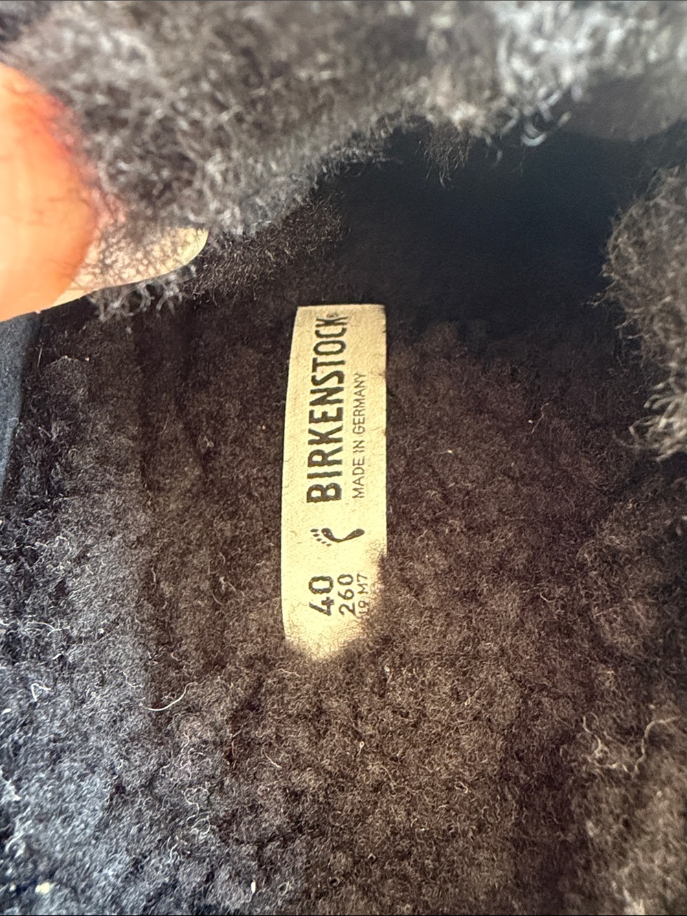 Birkenstock Boston Shearling Clog in black - Picture 5 of 5
